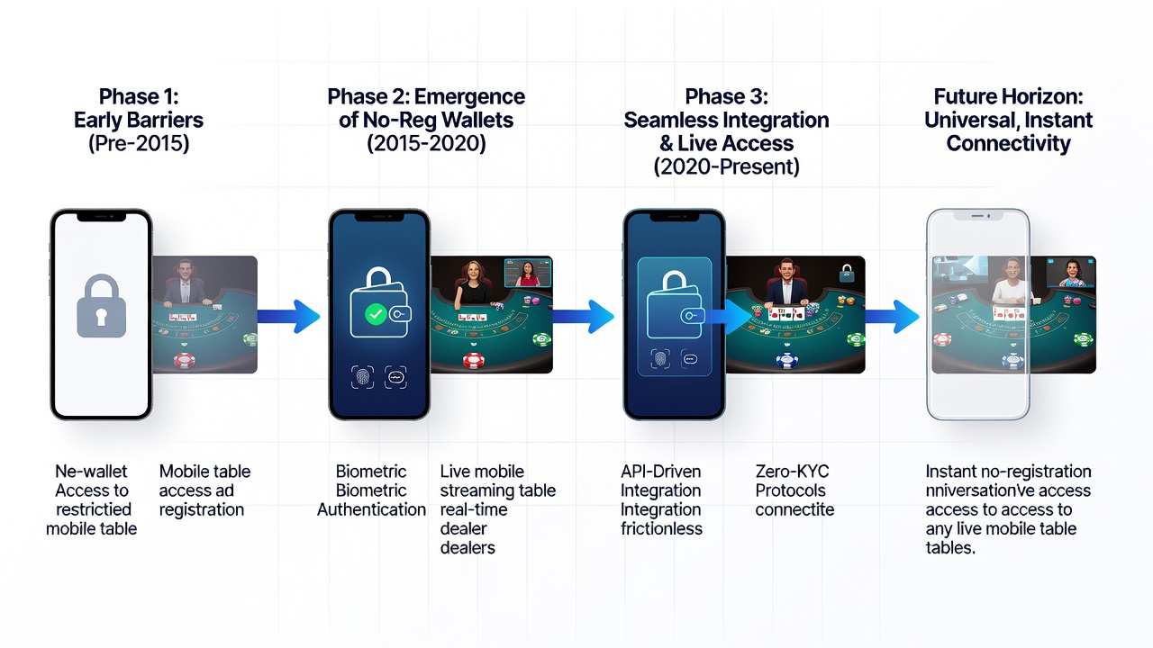Mobile live dealer tables with crypto wallet integration on Austrian platforms